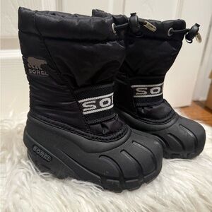 Sorel Black Snow Boots